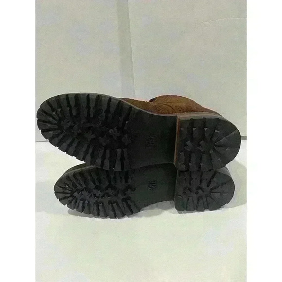 NWOB Frye George Men’s Wingtips Brown Suede Leather Boots Chukka Size 11 - Picture 11 of 13